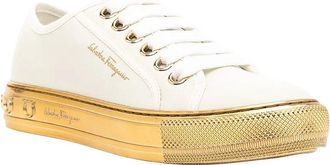 Ferragamo Tully Leather Sneaker