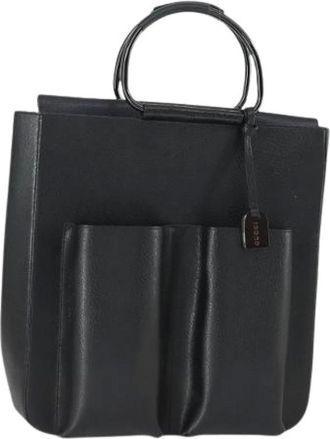 Gucci Pre-owned Tote Bags, female, Black, Size: ONE SIZE Pre-owned Vintage Tote Bag