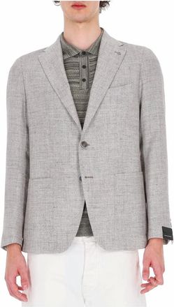 Tagliatore Montecarlo Jacket - Heren - Blazers - Grijs - 2XL - Katoen - Jassen