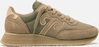 Wushu Ruyi Womens Master 608 Sneaker - Greige / Desert Sage / Sand - Tan - Size: 10.5