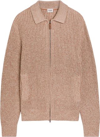 Tod's Ribbed Cotton-knit Cardigan - Multicoloured 1 - XL