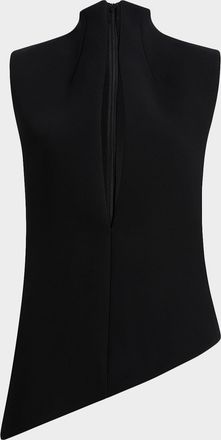 Khaite Von Structured Crepe Top