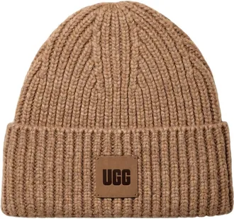 UGG Berretto Chunky Rib - - Accessories - Uomo - Marrone - ONE SIZE