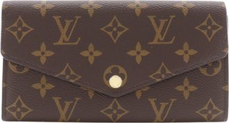 Louis Vuitton Monogram Brown Monogram Monogram Long Wallet (Bi-Fold) (Pre-Owned)
