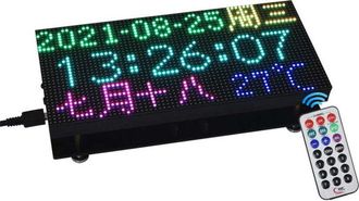 OEM Reloj Digital Rtc Rgb De 64 X 32 De Precisi&oacute;n Para Raspberry Pi Pico