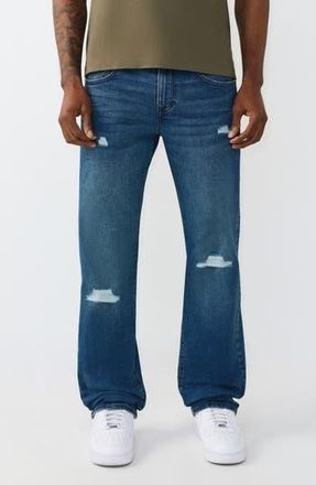 True Religion Ricky Signature Straight Jeans in Medium Blue Comet at Nordstrom Rack, Size 30