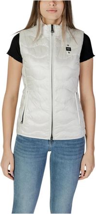 Blauer Smallshirts Vest - Dames - Bodywarmers - Wit - L - Jassen