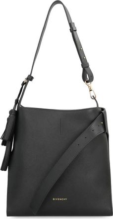 Givenchy Leren Hobo Tas met Kwastjes - Dames - Schoudertassen - Zwart - ONE Size - Leer - Tassen