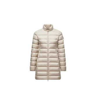 Moncler Igesse Mid-length Down Jacket Beige Size 1