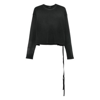 Ann Demeulemeester Tie-detail Top