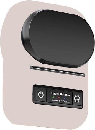 OEM Impresora T&eacute;rmica De Etiquetas Port&aacute;til: Etiquetadora Compacta E Inal&aacute;mbrica Bluetooth Para El Hogar, La Oficina, La Tienda Y Los Env&iacute;os (rosa)