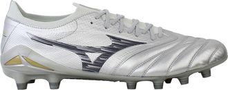Mizuno Morelia Neo IV Beta Japan Mens Silver Football Boots - Size UK 9.5