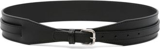 Fabiana Filippi buckled leather belt - women - Leather - M - Black