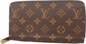 Louis Vuitton Brown Coquelicots Long Wallet (Bi-Fold) (Pre-Owned)