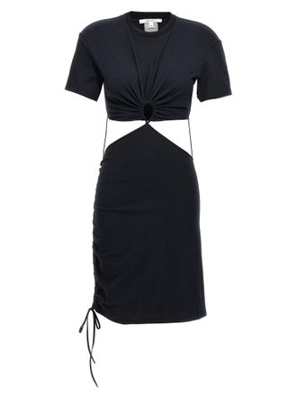 Nensi Dojaka Womens Cut-Out T-Shirt Dress