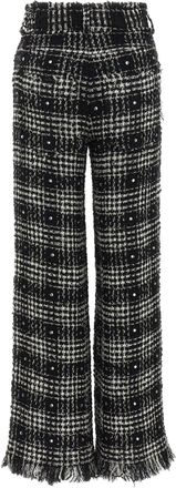 Giuseppe Di Morabito Womens Bicolor Cotton Casual Pants