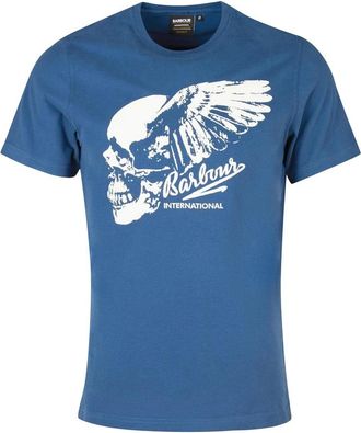 Barbour Vantage T-Shirt - Heren - T-shirts - Blauw - 2XL - Katoen - Tops