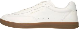 Tommy Hilfiger Schoenen, Heren, Wit, 40 EU, Katoen, Lo Lux Sneakers