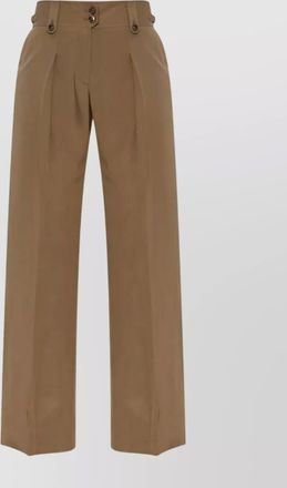 Tom Ford woven pleated trousers and pockets