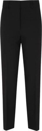 Seventy Klassieke Tailored Straight Broek - Dames - Straight fit broeken - Zwart - S - Polyester - Broeken