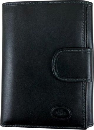 The Bridge Portafogli Soffietto - Dames - Portefeuilles - Zwart - ONE Size - Leer - Accessoires