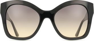 Guess GU00197 05B Womens Sunglasses Black Size 55