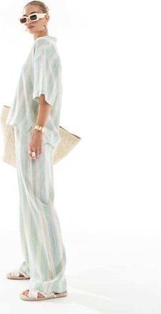 Billabong Sunny Daze - Pantaloni da mare verde isola con coulisse