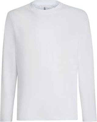 Brunello Cucinelli Cotton jersey T-shirt in White at Nordstrom, Size Xxx-Large Eu