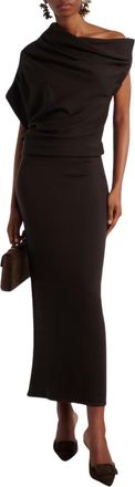 Staud Mabel Dress In Earth