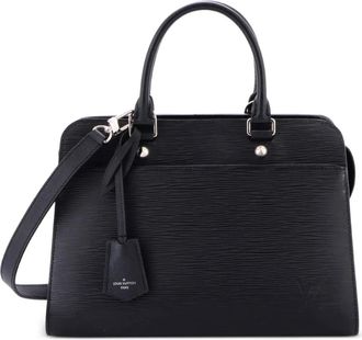 Louis Vuitton Vaneau Handbag Epi Leather MM tote bag - Zwart