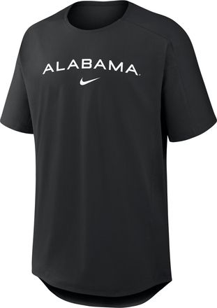 Nike Alabama Premium Performance Golf Club Nike Mens College Top in Black | 04SG00AABN-0NK