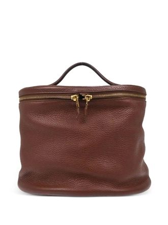 Herm&egrave;s 2003 Intercity leather tote bag - Brown
