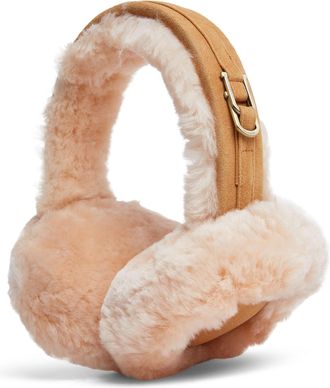 Infinity Leather Womens Sheepskin Shearling Winter Ear Muffs Warm Comfortable