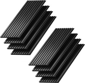 Vicco Pannelli a parete Akustikpaneel, Quercia nera, 8 pezzi, Vicco