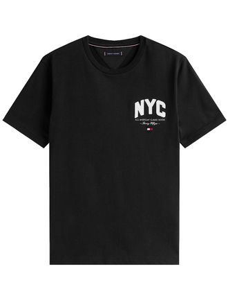 Tommy Hilfiger Athleisure T -Shirt mit bestickten Logo