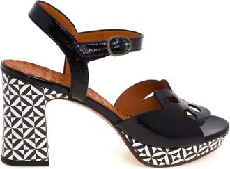 Chie Mihara Schoenen, Dames, Zwart, 37 1/2 EU, Leer, Kemada Sandaal