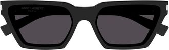 Saint Laurent Calista Zonnebril - unisex - Zonnebrillen - Zwart - 57 MM - Accessoires
