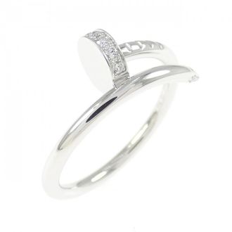 Cartier White Gold White Gold (18K) Band Ring (Pre-Owned)