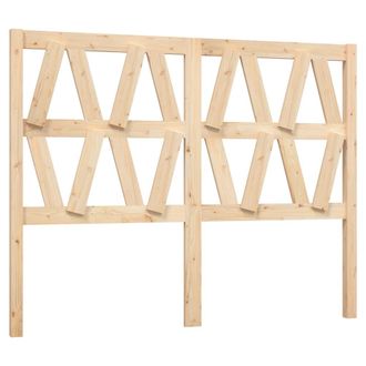 vidaXL Cabecero De Cama Madera Maciza De Pino 141x4x100 Cm Vidaxl