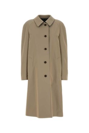Miu Miu Beige Gabardine Reversible Trench Coat