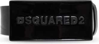 Dsquared2 Leren Riem - Heren - Riemen - Zwart - 105 CM - Leer - Accessoires