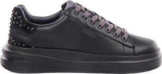 Guess Schoenen, Dames, Zwart, 36 EU, Elbina Lage Sneakers voor Vrouwen