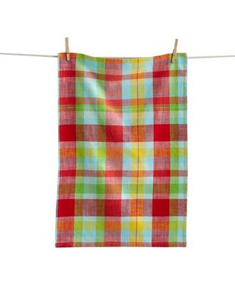 Tag Fresh Pick Plaid Dishtowel Multi Cotton Summer in Multicolored at Nordstrom