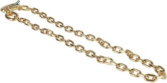 Paco Rabanne Necklaces, female, Yellow, Size: ONE SIZE Golden Necklace with Oversized Pendant