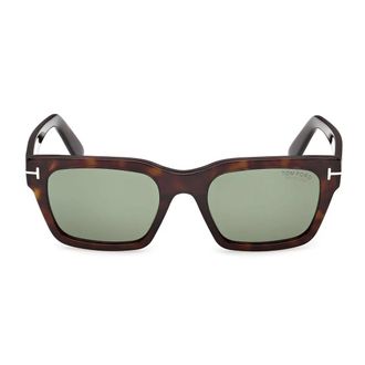 Tom Ford Sunglasses Ft1333 52 R Andy Brown/Green Unisex Polarized