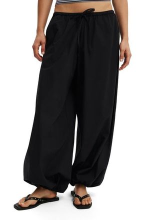 Cotton On Womens Rio Balloon Pant in Black at Nordstrom, Size 2