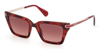 Max & Co. MO0110 55F Womens Sunglasses Tortoiseshell Size 50
