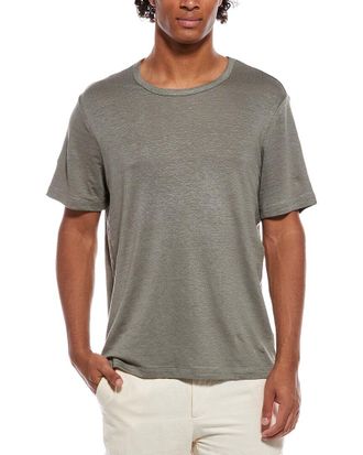Onia Stretch Linen-Blend Crewneck T-Shirt