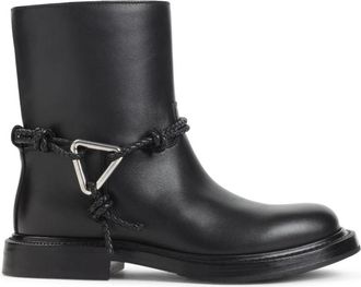 Bottega Veneta James Ankle Boot - Dames - Enkellaarsjes - Zwart - 37 EU - Leer - Schoenen