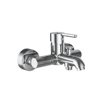 Laufen Laufen - Lua Mezclador De Ba&ntilde;era, Visto, Sin Accesorios, Cromo